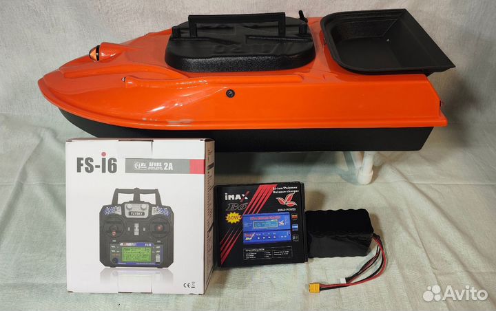 Прикормочный Кораблик с GPS и без