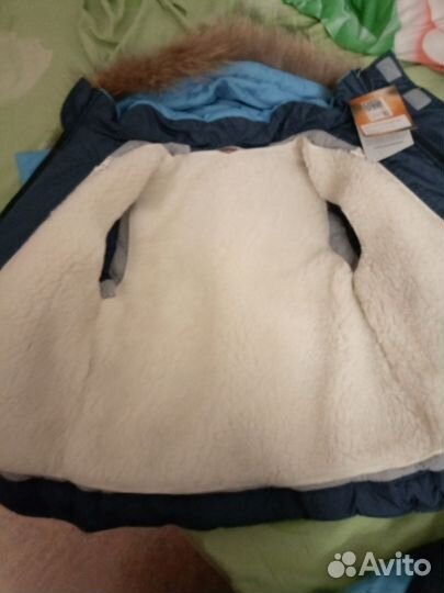 Зимний комплект для мальчика 98