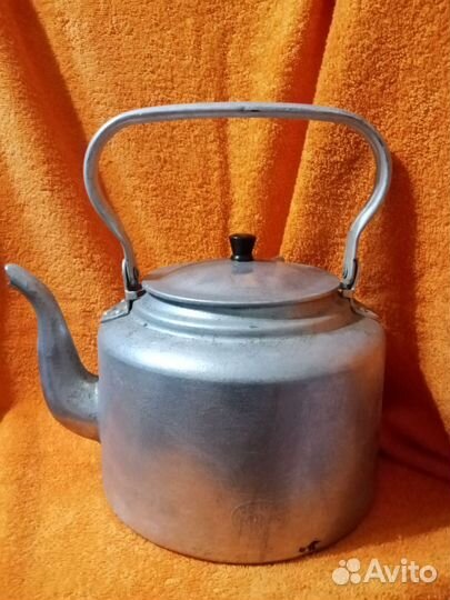 Чайник алюминиевый литой СССР