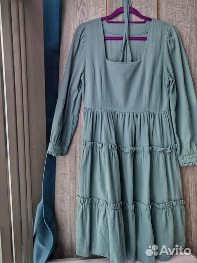 Платье женское 42-44 плательный хлопок