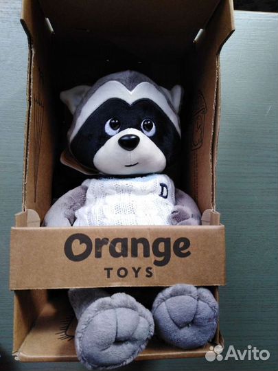 Мягкая игрушка Енотик Денни