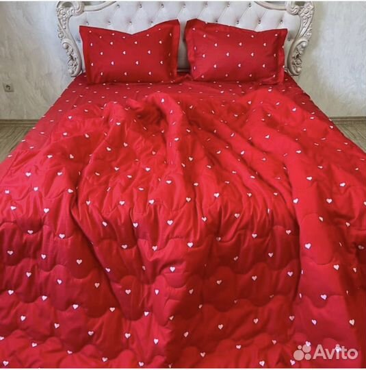 Постельное бельё с одеялом (евро)