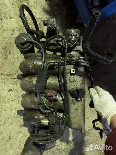 Впускной коллектор Santa FE classic G4JS 2.4