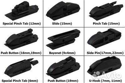 Щетка стеклоочистителя гибридная 650мм