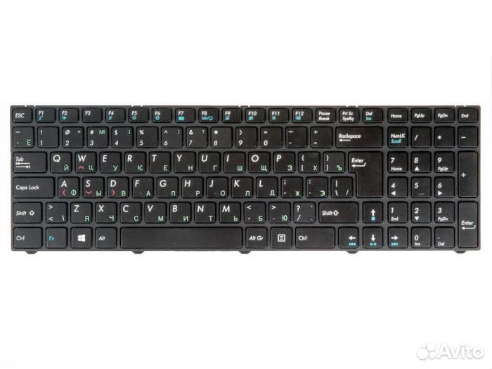 Клавиатура для ноутбука DNS Pegatron C15, C17, Mic
