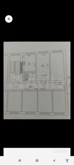 Комната 15 м² в 4-к., 2/2 эт.
