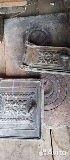 Дверцы, плита для печки бу