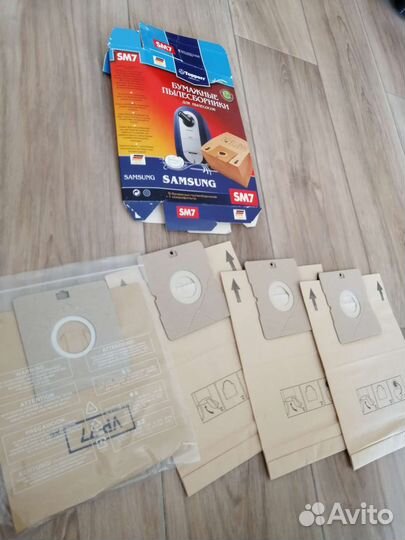 Бумажные пылесборники для пылесосов Samsung