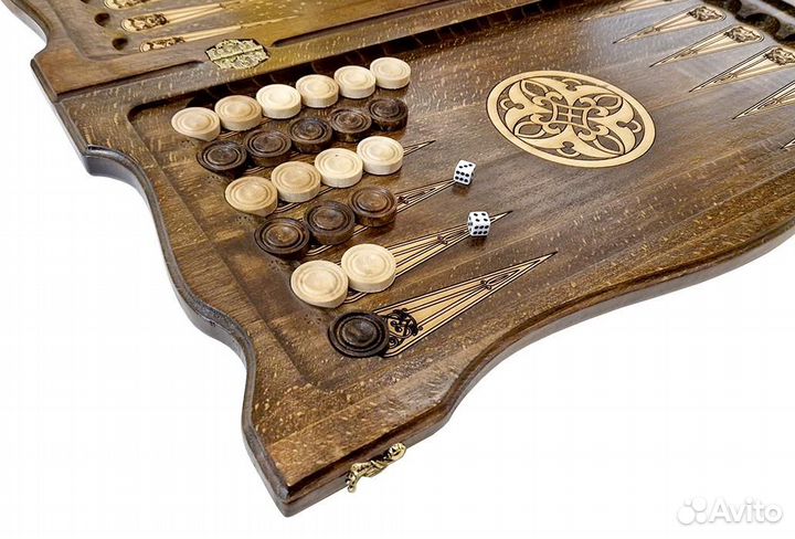 Нарды резные 