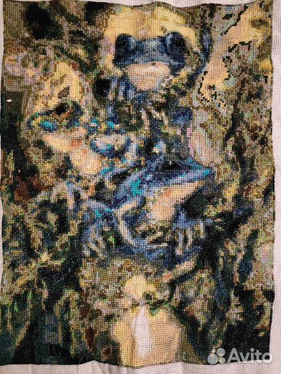 Картина вышитая крестом