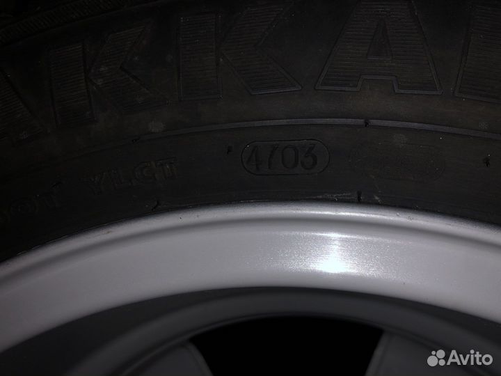 Колеса в сборе r16 зимние