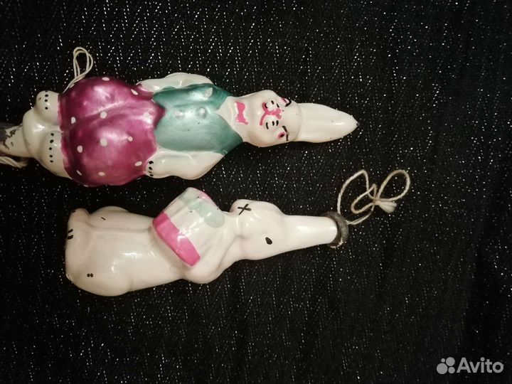 Елочные игрушки СССР советские