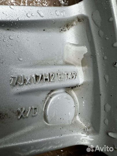 Комплект дисков Denom r 17 Skoda 4шт