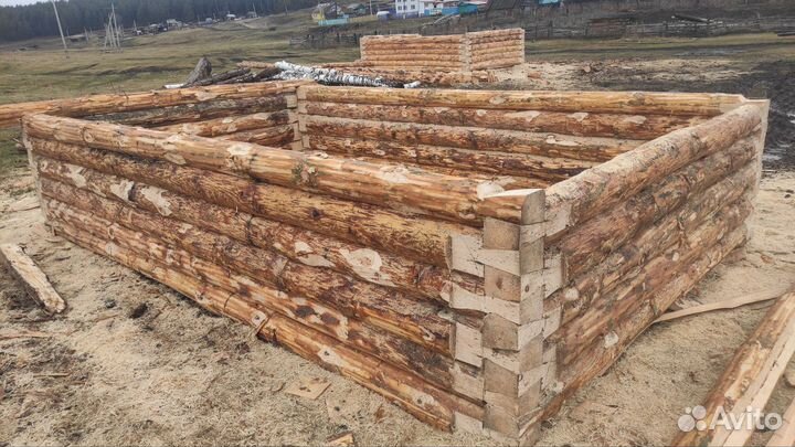 Сруб для бани 3x3