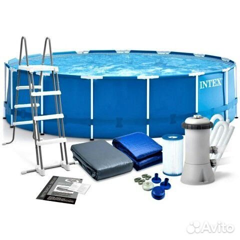 Бассейн каркасный 457х122 см круглый