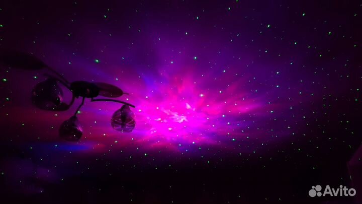 Лазерный ночник с проектором Астронавт