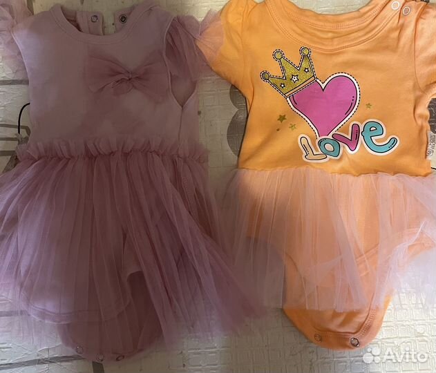 Боди-платье на девочку