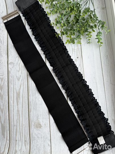 Ремень женский широкий черный