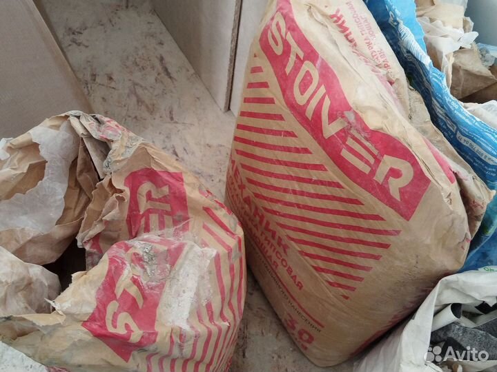 Остатки стройматериалов после ремонта