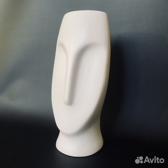 Ваза керамическая Лицо в стиле zara home