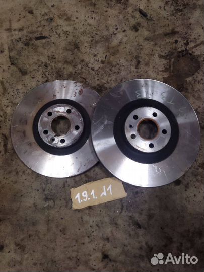 Диск тормозной передний Volvo xc90 366 mm