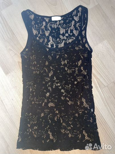 Кружевная майка