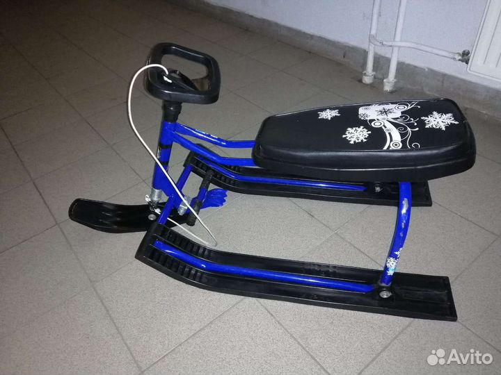 Детский снегокат бу