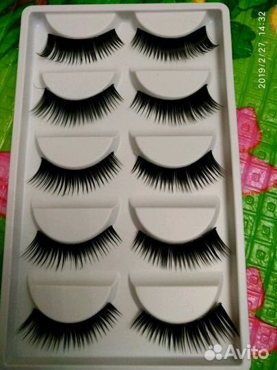 Накладные ресницы новые