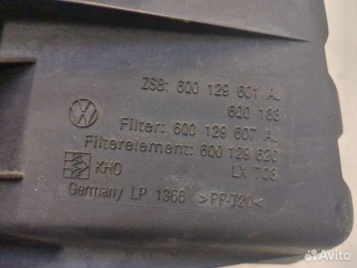 Корпус воздушного фильтра Seat Cordoba 2, 2004