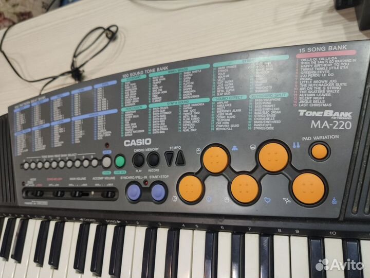 Синтезатор Casio MA-220