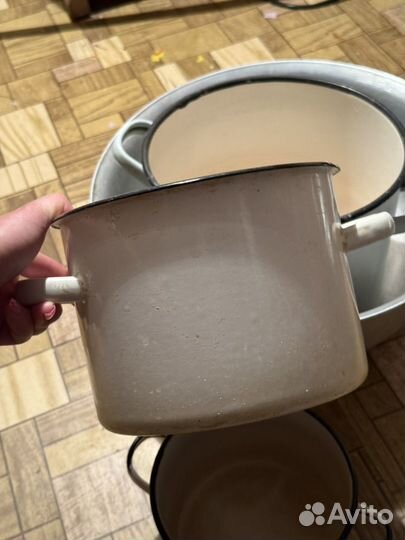 Кастрюля эмалированная СССР