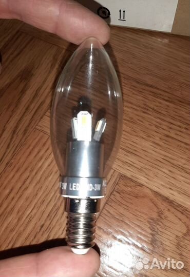 Gauss LED свеча E14 4W 370lm 4100K