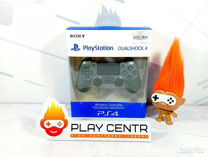 Геймпад PS 4 беспроводной новый Чёрная сталь