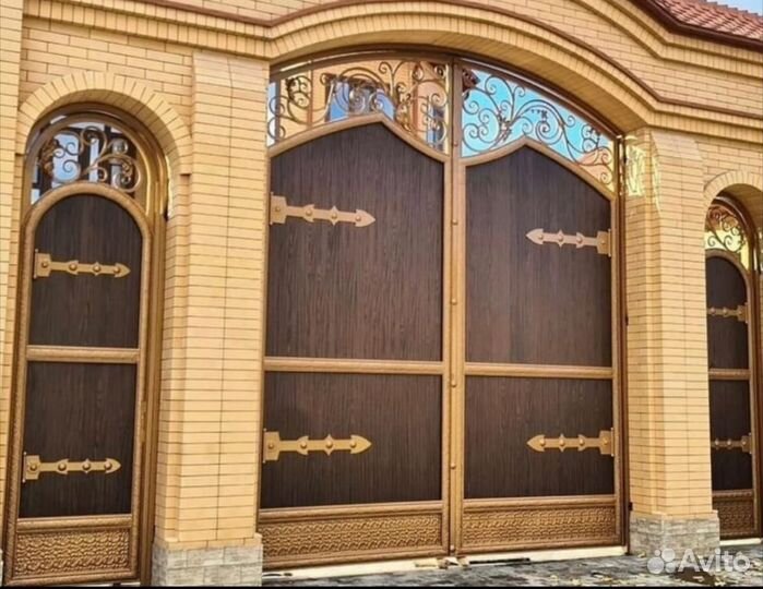 Кованные ворота