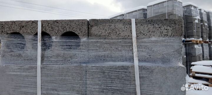 Керамзитобетонные блоки пустотные RUJ465