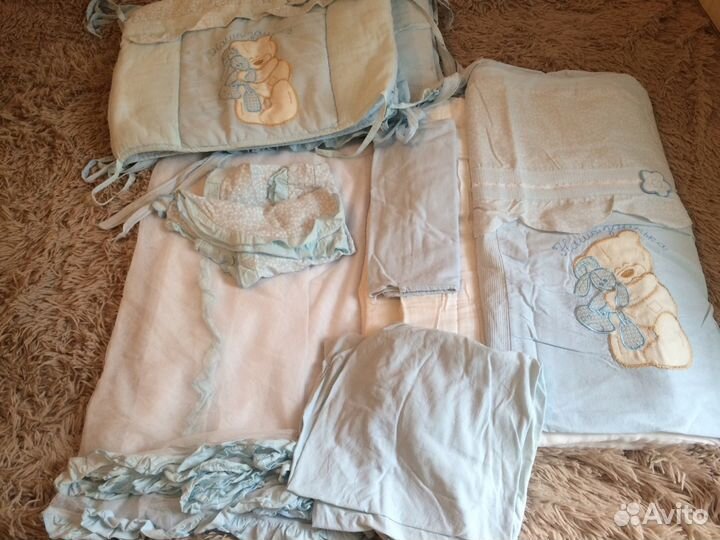 Комплект в кроватку Сонный гномик