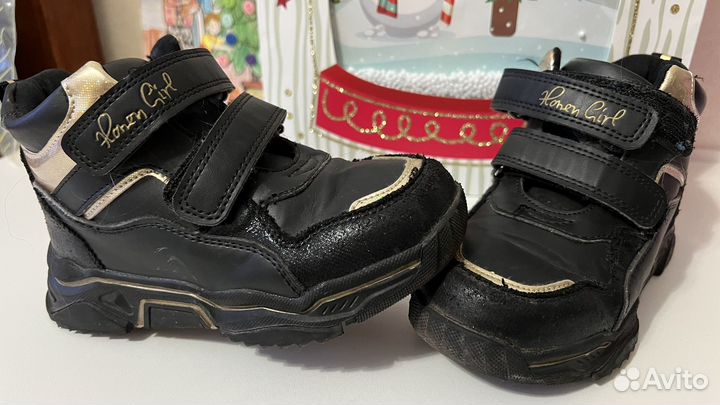 Ботинки демисезонные для девочки 28 размер