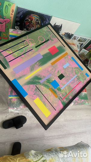 Картина абстракция 76на76