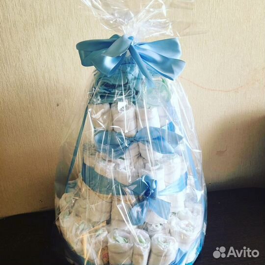 Торт из памперсов