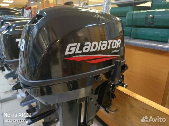 Лодочный мотор Gladiator 9.8 объявление продам