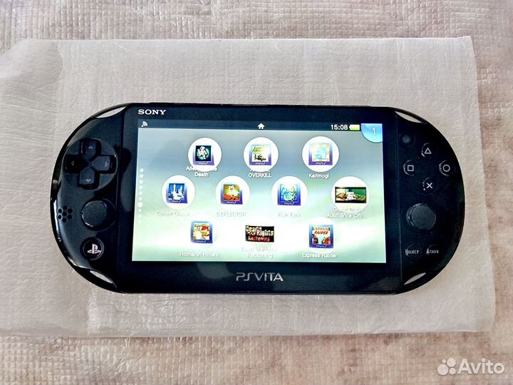 PS Vita Slim 2006, Прошитая, Много Игр, Комплект