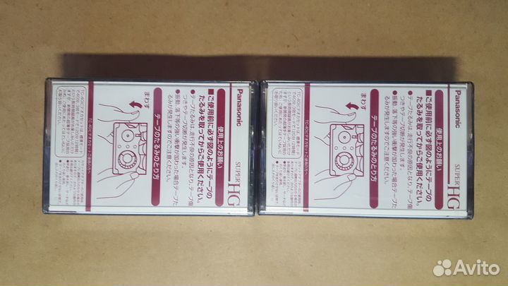 Видеокассеты vhsc HG 30 для видеокамеры в упаковке