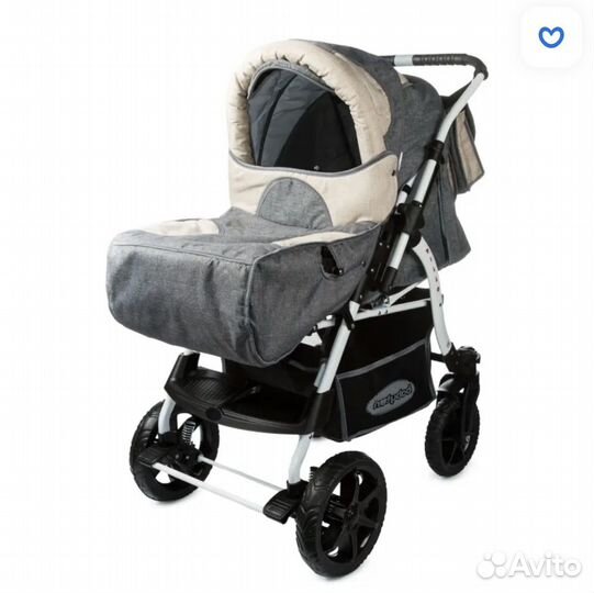 Коляска Babyton Pillo OX Grey-Beige