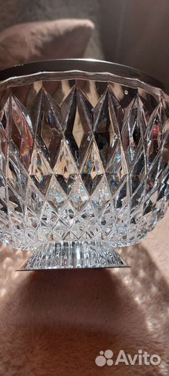 Ваза хрустальная на ножке СССР
