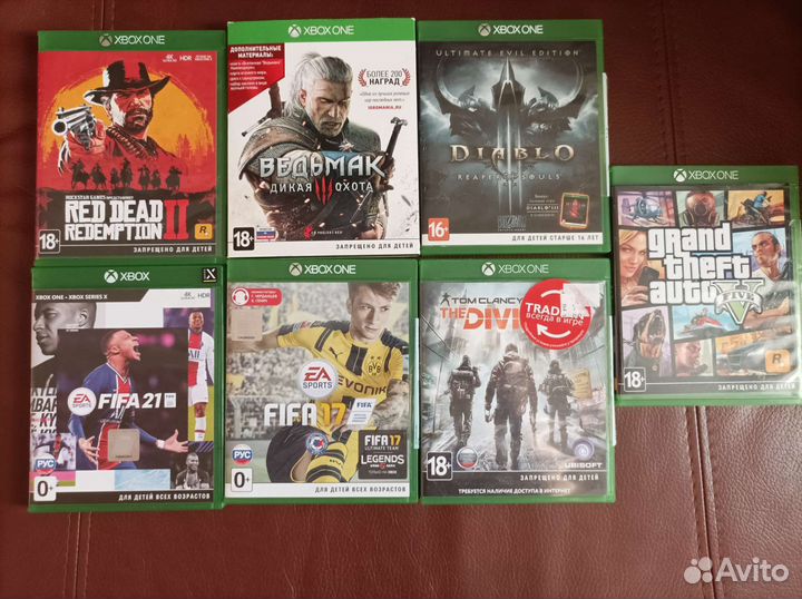 Игры на xbox One