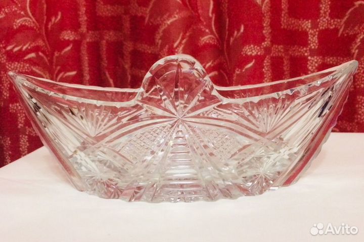 Салатники хрустальные. СССР. Чехословакия