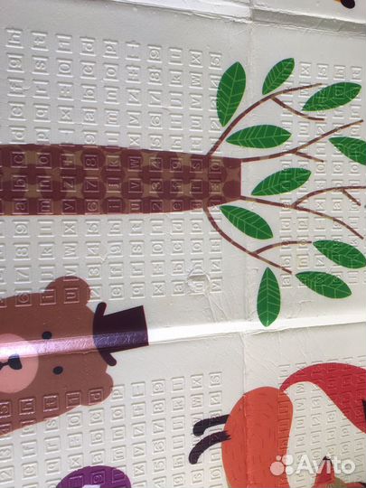 Складной детский термо коврик для ползания