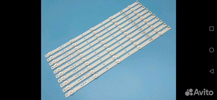 Новая подсветка для TV Samsung 43