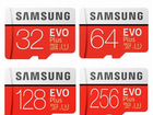 Карта памяти MicroSD Samsung 256/128/64/32/16/8 Гб