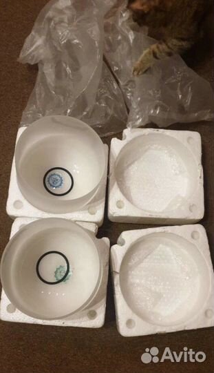 Поющие чаши, кварцевые, комплект